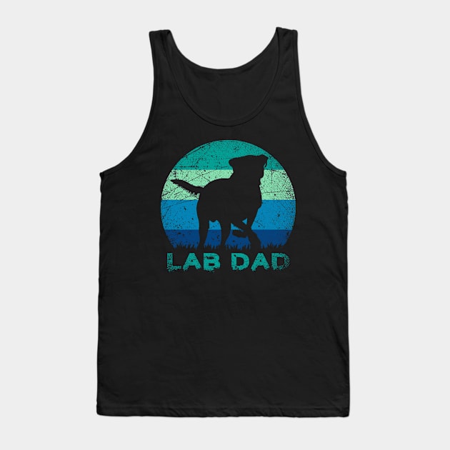 Lab Dad Labrador Tank Top by ShirtsShirtsndmoreShirts